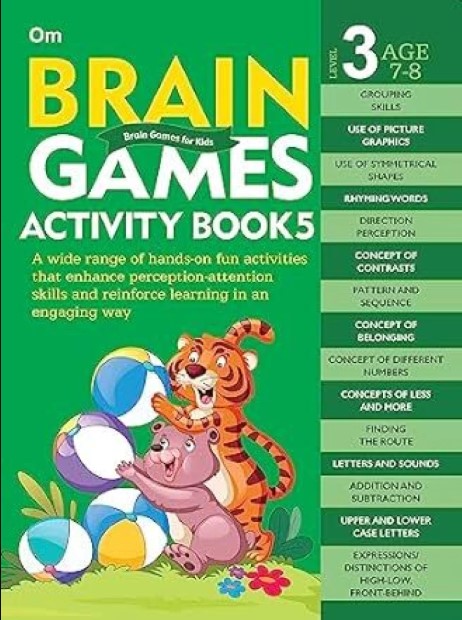 Brain Games For Kids - Brain Games Activity Book 5 - Level 3